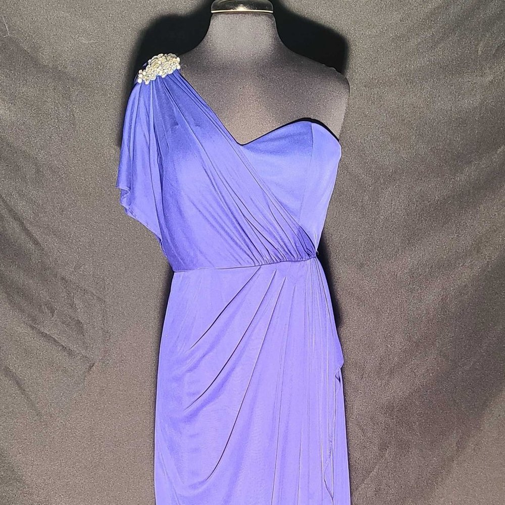 Xscape by Joanna Chen Royal Blue One Should Dress